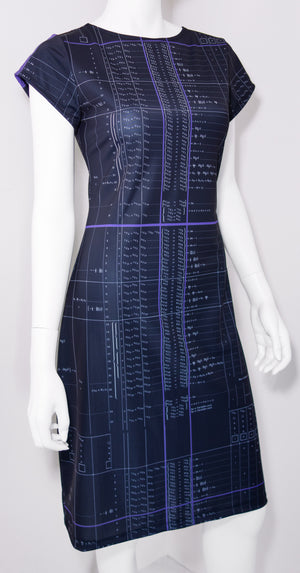 Ada Lovelace Algorithm Dress Front