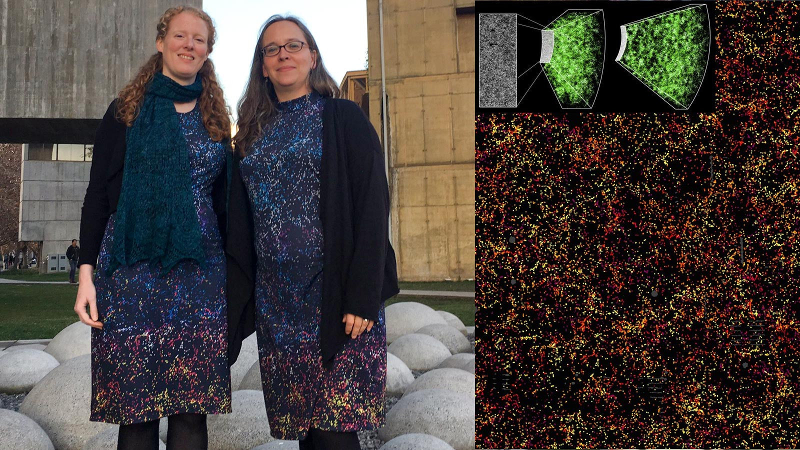 Science Fashion: Dark Matter BOSS dress at the SDSS