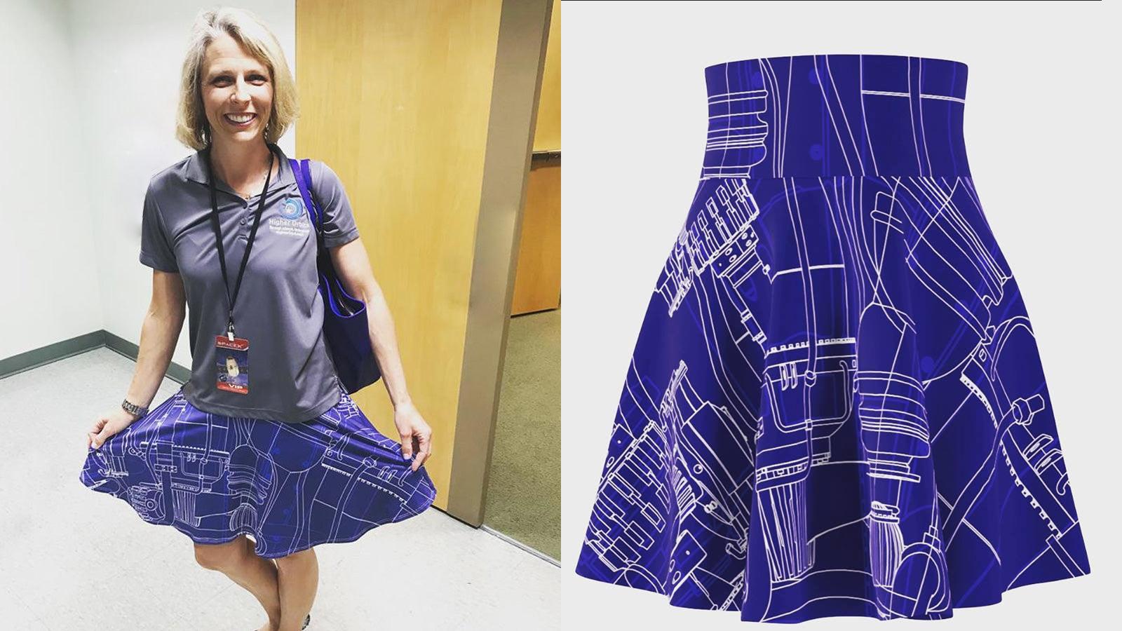 THE NEW LOOK IN SCIENCE FASHION: WEAR-ANYWHERE STEM SKIRTS