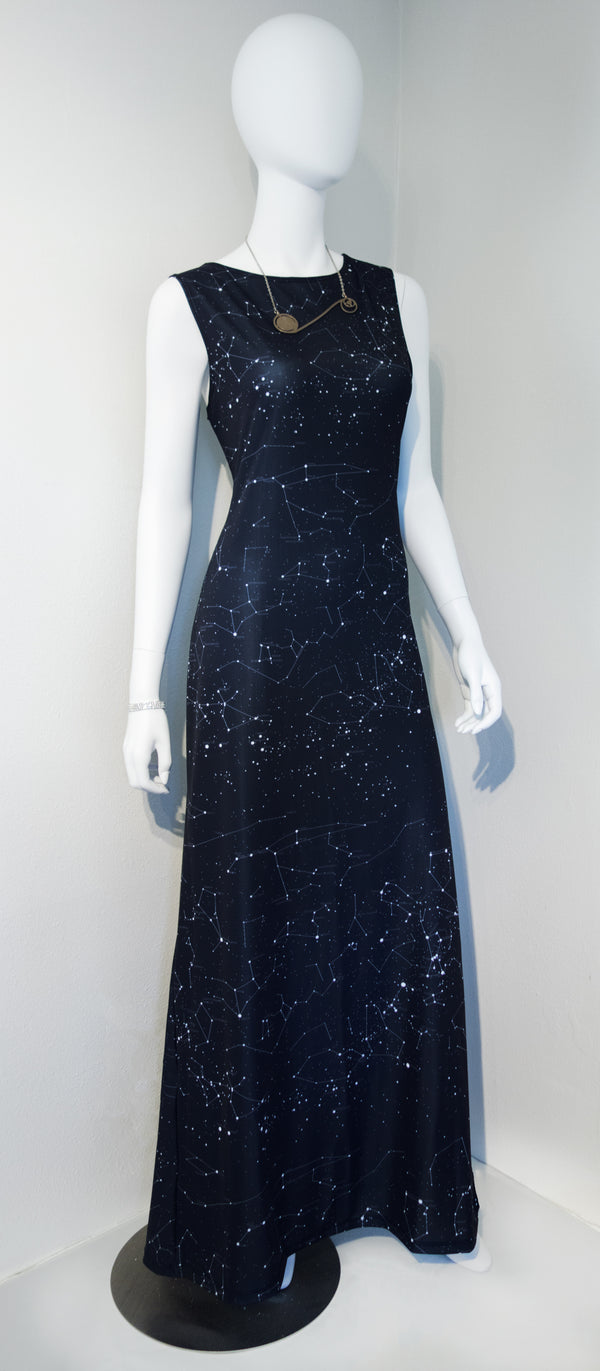 Constellation Maxi Gala Dress