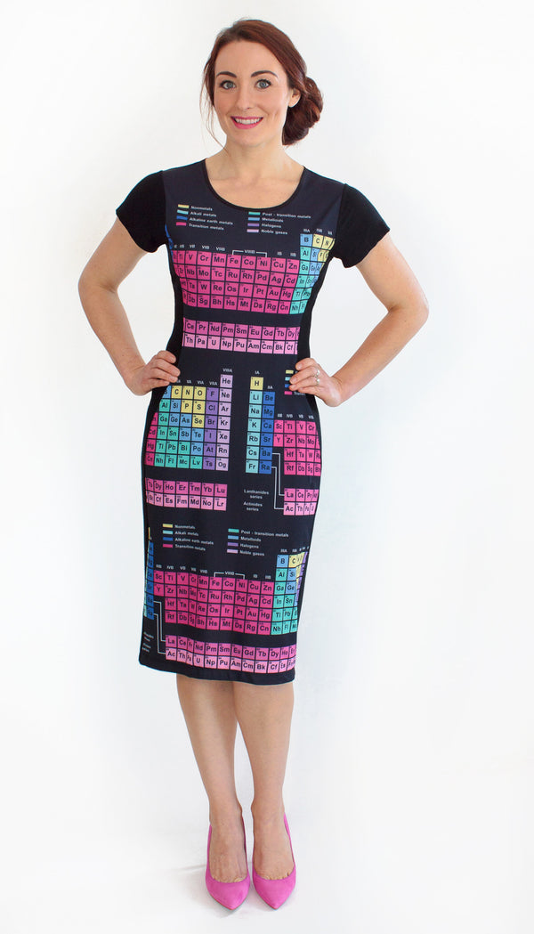Periodic Table Elements Dress Front
