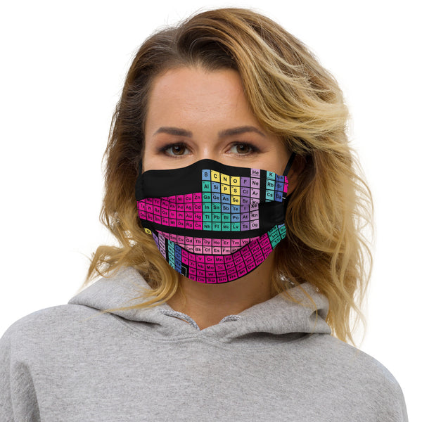 Periodic Table Face Mask